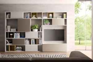 Dự án thi công nội thất kệ gia đình