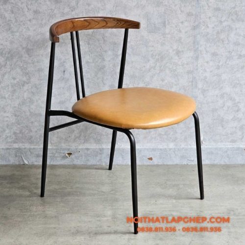 Ghế BBG006 với thiết kế lưng cong hài hòa, dễ chịu và thoải mái