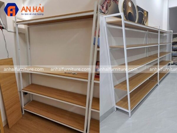 Kệ khung sắt mâm gỗ An Hải Furniture (3)
