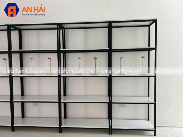 Kệ khung sắt mâm gỗ An Hải Furniture
