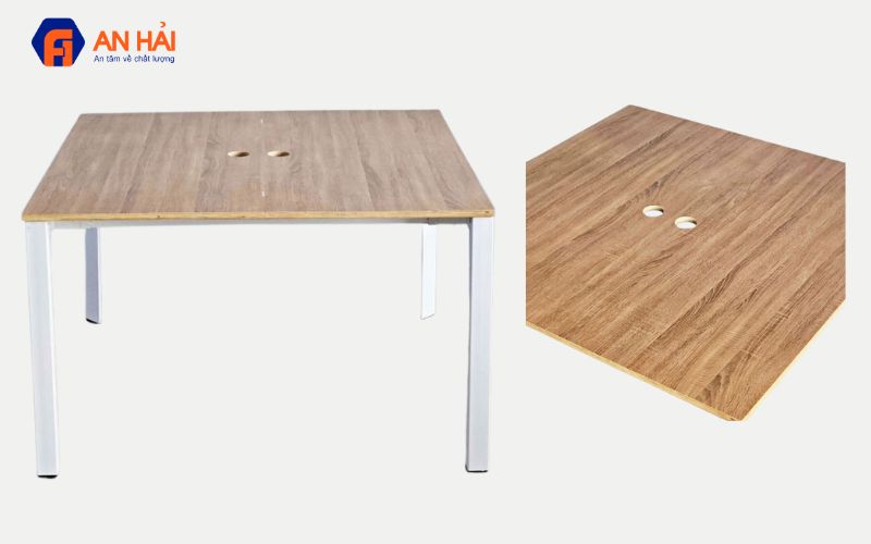 Bàn cụm module nhóm 2 chỗ ngồi 120x120cm