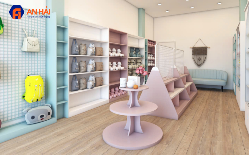 Hình ảnh 3D thiết kế cửa hàng AIMEE