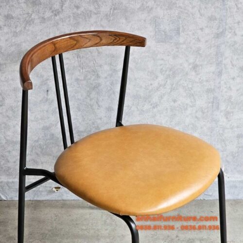 ghế BBG006 với tông màu trung tính, dễ phối màu