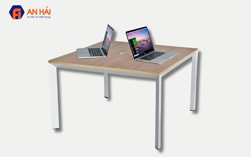 Bàn cụm module nhóm 2 chỗ ngồi 120x120cm