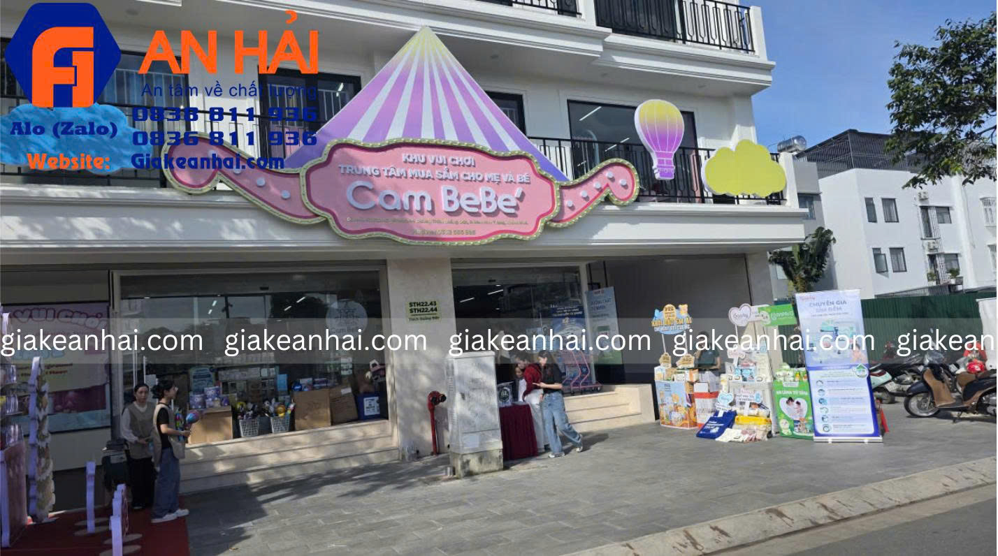 Dự án Shop Mẹ và Bé tại Nha Trang